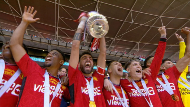 Manchester United Raih Gelar Juara