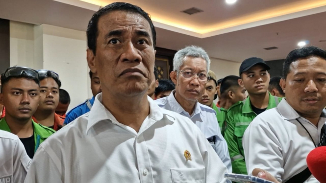 Menteri Pertanian Andi Amran Sulaiman di Tangerang