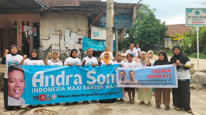 Dukungan untuk Andra Soni