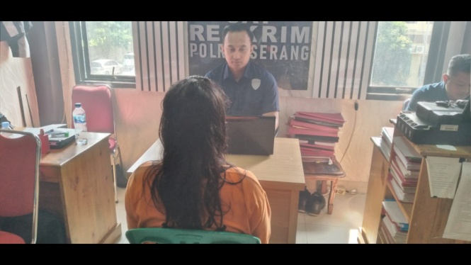 Calo Tenaga Kerja Ditangkap Polres Serang.