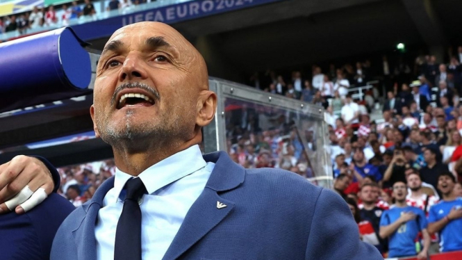 Pelatih Italia Luciano Spalletti