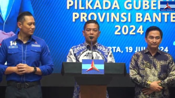 Andra Soni, Cagub Banten 2024, Usai Menerima Dukungan Demokrat.