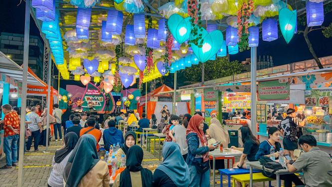 Festival lampion dan kuliner di Tangerang