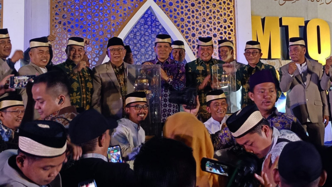 Khafilah Kabupaten Tangerang Juara Umum MTQ Banten ke 21