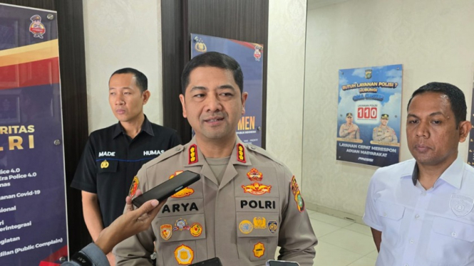 Kapolres Metro Depok Kombes Pol Arya Perdana