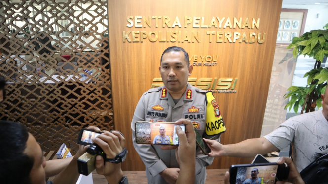 Kapolres Bandara Soetta, Kombes Pol Roberto Pasaribu saat dikonfirmasi