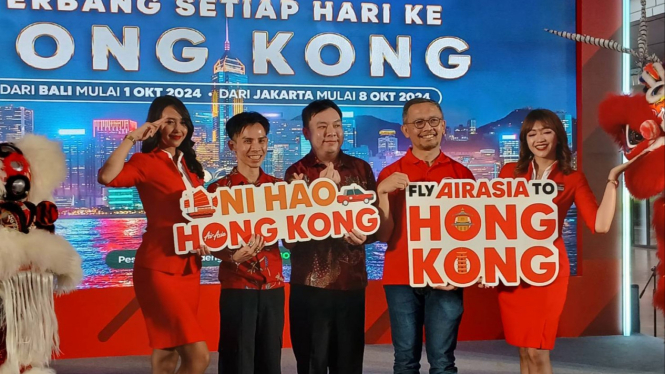 AirAsia buka rute Hongkong