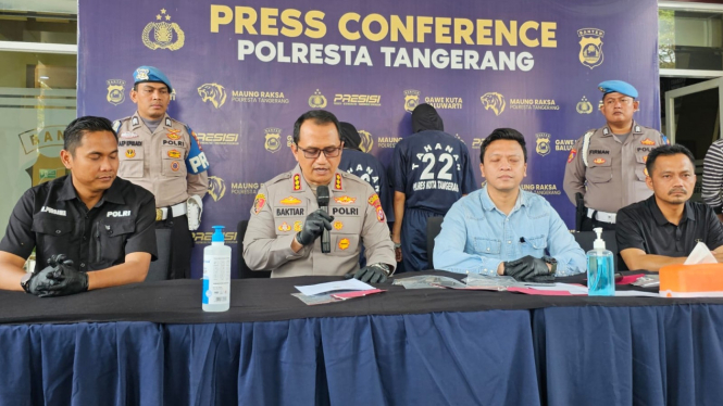 Keterangan pers terkait pencurian kendaraan bermotor