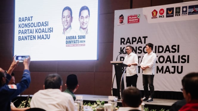 Ketua Tim Pemenangan Andra Soni-Dimyati, Raffi Ahmad