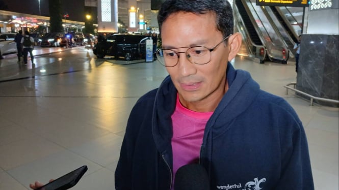 Menteri Pariwisata dan Ekonomi Kreatif (Menparekraf), Sandiaga Uno