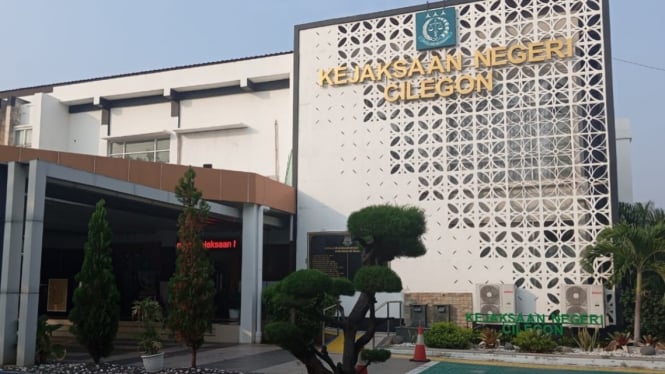 Gedung Kejaksaan Negeri (Kejari) Cilegon.