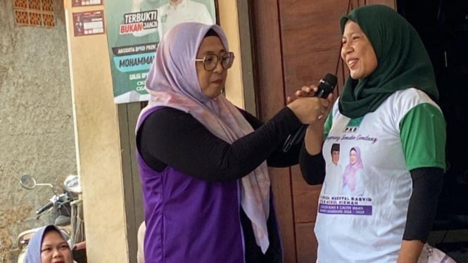 Calon wakil bupati tangerang nomor urut 2, Intan Nurul Hikmah