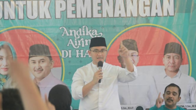 Andika Hazrumy dapat dukungan dari RAB.