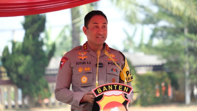 Kapolda Banten, Irjen Pol Suyudi.