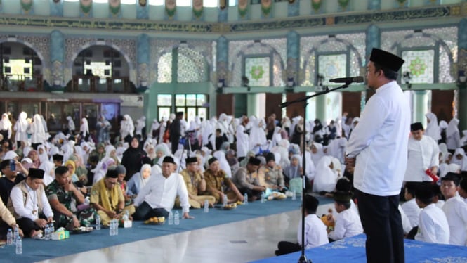 Ribuan pelajar mengikuti wisuda tahfidz di tangerang