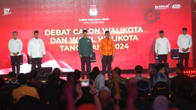 Debat perdana kota tangerang