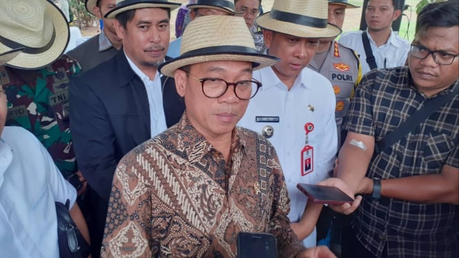 Menteri Desa dan PDT, Yandri Susanto di Tangerang