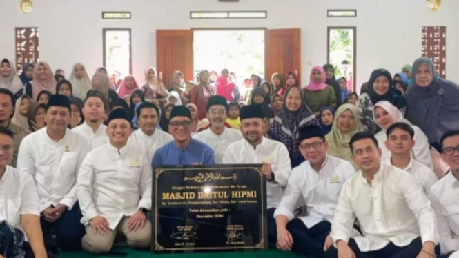 Masjid HIPMI berdiri di Kabupaten Lebak