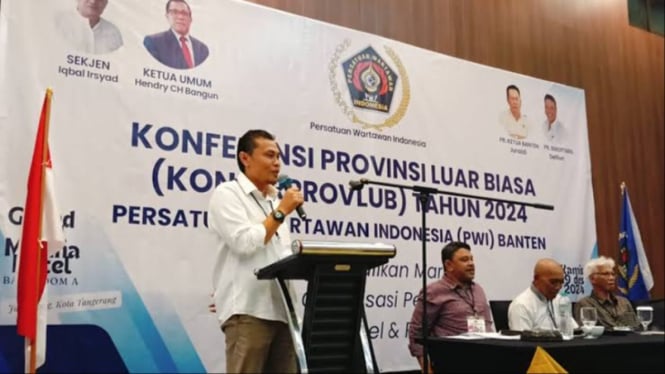 Mashudi Terpilih Jadi Ketua PWI Banten