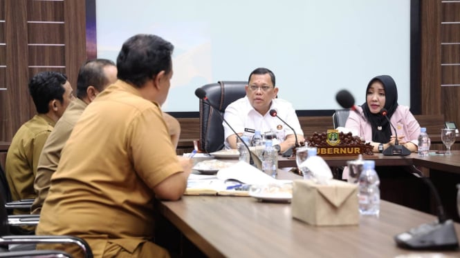 Anggota DPD RI saat kunjungan ke Pemprov Banten