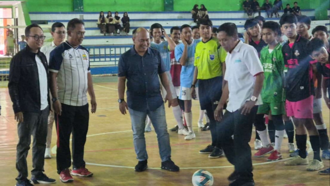 Pertandingan Futsal Antar Pelajar se'Banten.