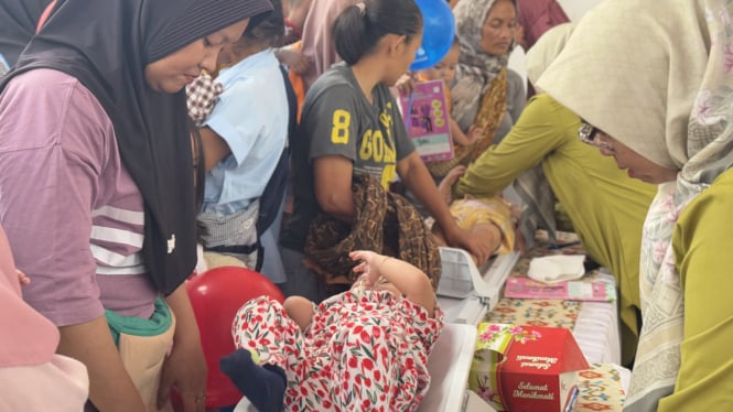 Pemeriksaan zat besi pada anak di Tangerang