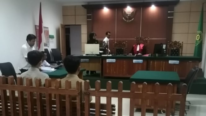 Vonis Sidang Joki Balap Liar di PN Serang.