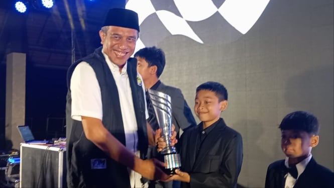 Raziq Adihadi, Pebalap Cilik Asal Banten.