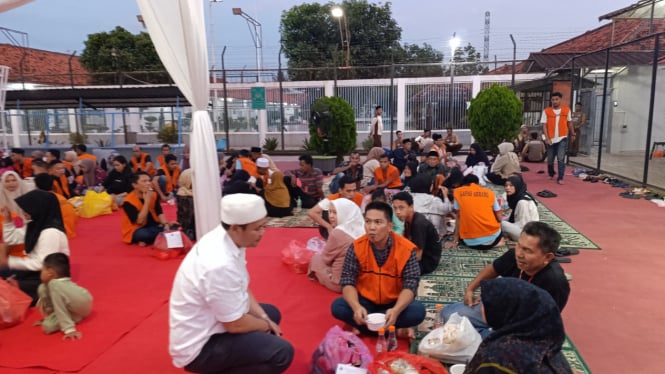 Buka bersama di Lapas Kelas IIA Serang