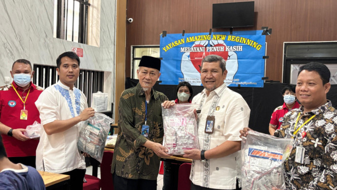 Kegiatan Bakti Sosial di Rutan Kelas II B Serang