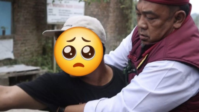 Penangkapan Pemalak Supir Truk di Cilegon, Banten.