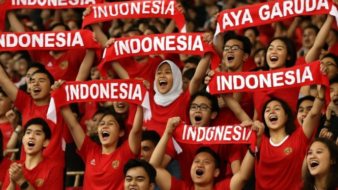 Suporter Timnas Indonesia