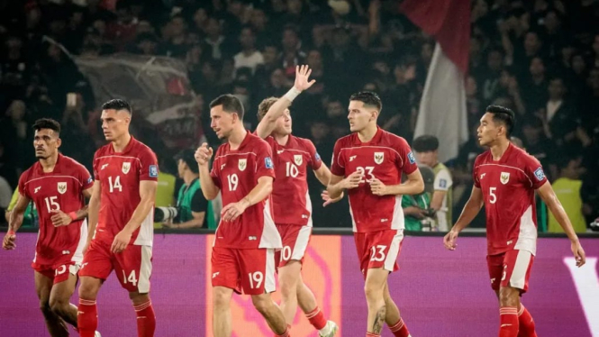 Pemain Timnas Indonesia Usai Lawan China.
