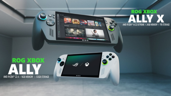 ASUS ROG Xbox Ally dan Ally X