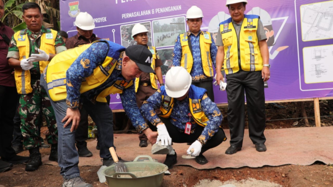 Pembangunan polder di Kabupaten Tangerang