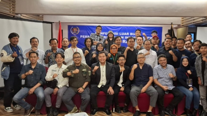 Konferensi PWI Serang Raya, Jumat, 4 Juli 2025