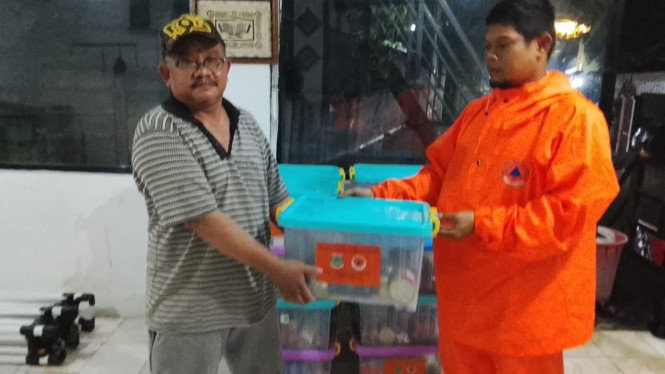 BPBD Tangsel berikan bantuan bagi korban banjir