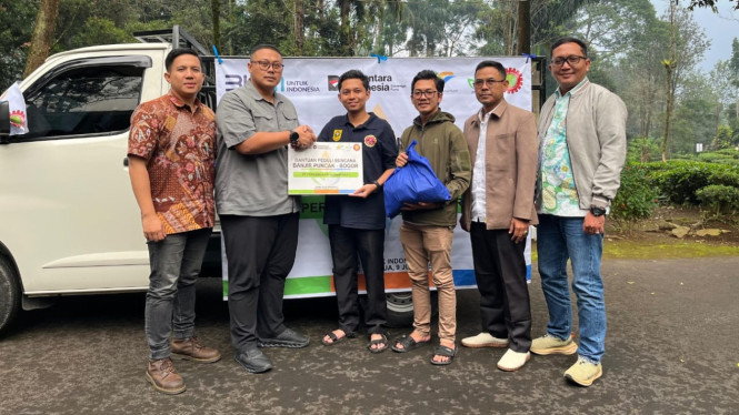 Bantuan Bagi Korban Banjir Bogor dari PTPN I Regional 2.