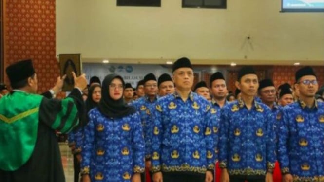 Pengambilan Sumpah PPPK Tahap 1 UIN Jakarta