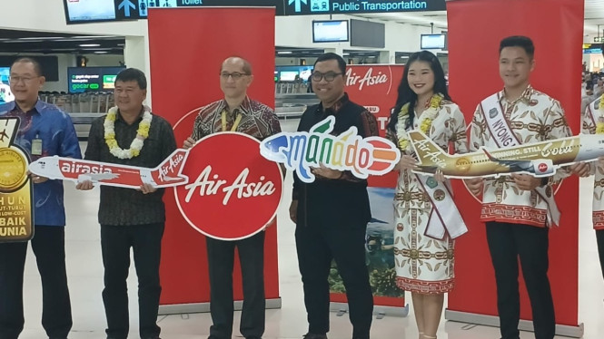 Pembukaan rute Jakarta-Manado