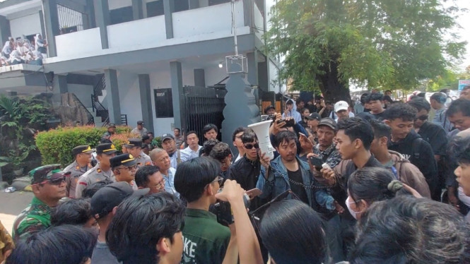 Demonstrasi SMAN 4 Kota Serang