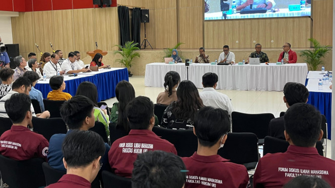 Mahasiswa UKI Jakarta Diskusi RUU KUHAP.