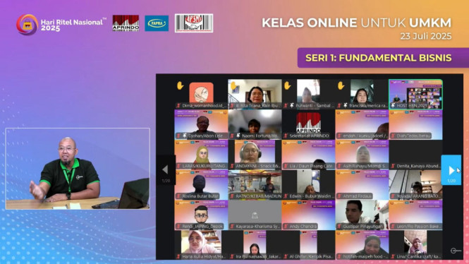 Kelas Online Asprindo Jelang HRN 2025