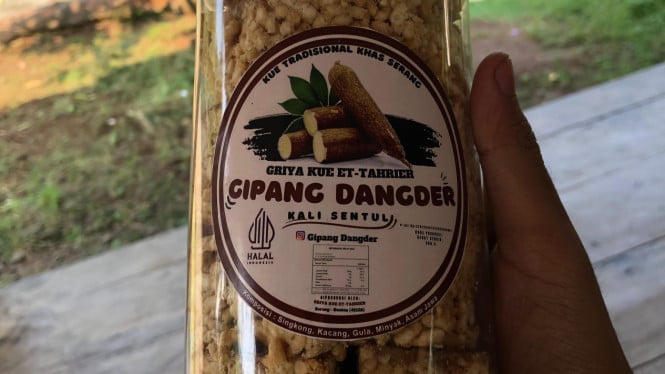 Gipang dangder dari Kelurahan Gelam.