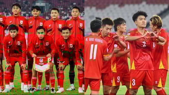 Timnas Indonesia vs Vietnam.