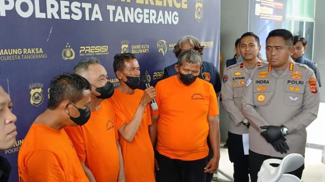 4 pengemudi ojek pangkalan usai ditetapkan jadi tersangka