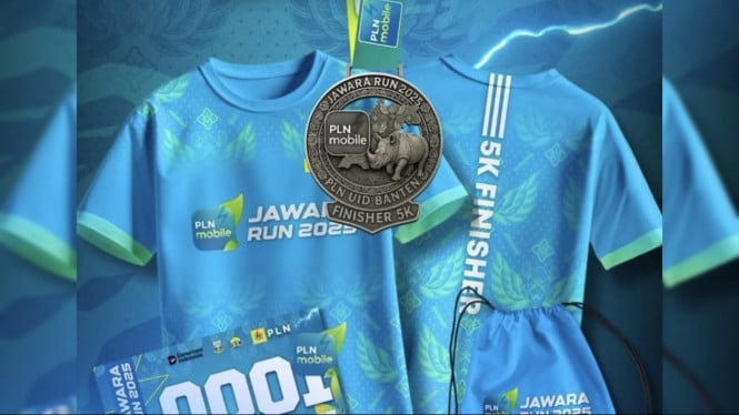 Race Pack PLN Mobile Jawara Run 2025.