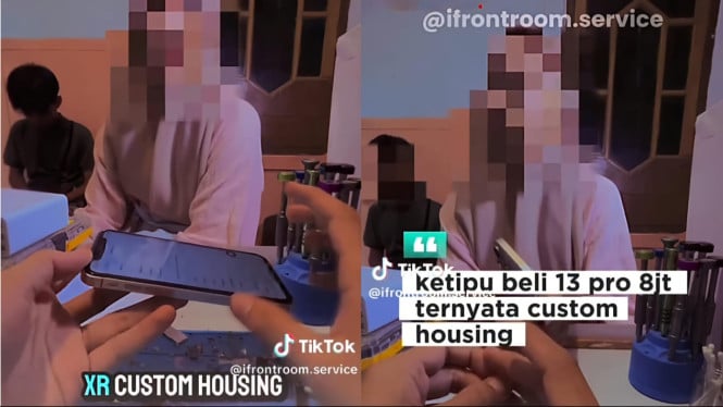 Tertipu iPhone 13 Pro, Tahunya Tipe XR.