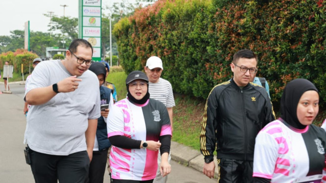 Wakil Bupati Tangerang dalam Tangkab Fun 2025