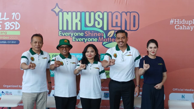 Konferensi pers InklusiLand 2025 di Tangerang